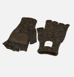 UPSTATE Gants Bonnets Echarpes | Gants Fingerless Black