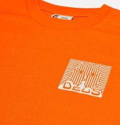 DEUS T-Shirts | Uv Tee Orange Ochre