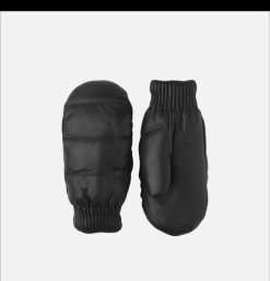 HESTRA Gants Bonnets Echarpes | Gants Valdres Mitt Black