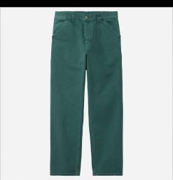 CARHARTT WIP Chinos | Single Knee Botanic Faded