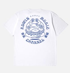 EDWIN T-Shirts | Music Channel T-Shirt White