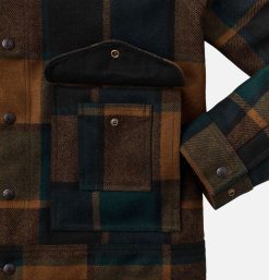 FILSON Blousons & Manteaux | Mackinaw Wool Work Plaid Green