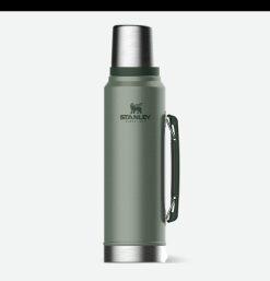 STANLEY 1913 Outdoor | Classic Legendary Bottle 1L Hammertone Green