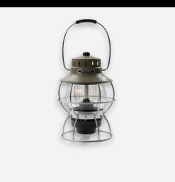 BAREBONES Outdoor | Railroad Lantern Olive Usb