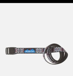 KAVU Ceintures | Ceinture Burly Belt Heritage Trail White