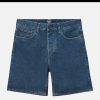 CARHARTT WIP Shorts | Newel Short Blue Stone Washed