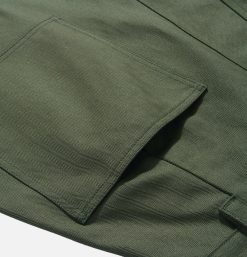 STANDARD TYPES Pantalons | Naval Button Pants Green