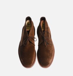 ALDEN SHOE CO Bottes | Chukka Brown Suede 1492