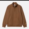 CARHARTT WIP Sweats & Polaires | Chase Neck Zip Sweat Tamarind