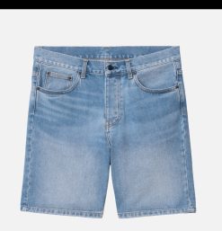 CARHARTT WIP Shorts | Newel Short Blue Light Used