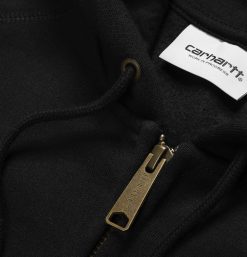 CARHARTT WIP Sweats & Polaires | Hooded Chase Jacket Black