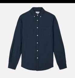 PORTUGUESE FLANNEL Chemises & Polos | Chemise Belavista Navy