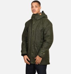 MANIFATTURA CECCARELLI Blousons & Manteaux | Long Moutain Parka Wax Green