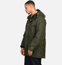 MANIFATTURA CECCARELLI Blousons & Manteaux | Long Moutain Parka Wax Green