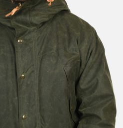 MANIFATTURA CECCARELLI Blousons & Manteaux | Long Moutain Parka Wax Green