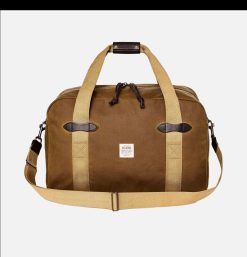 FILSON Sacs De Voyages | Tin Cloth Medium Duffle Bag Dark Tan