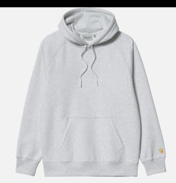 CARHARTT WIP Sweats & Polaires | Hooded Chase Sweat Ash Heather