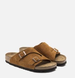 BIRKENSTOCK WOMEN Chaussures | Sandales Femme Zurich Mink Suede