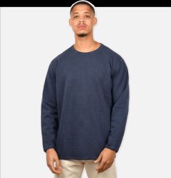 GOOD ON Sweats & Polaires | 9Oz Ls Crew Sweat Navy