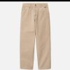 CARHARTT WIP Chinos | Single Knee Dusty H Brown Fade