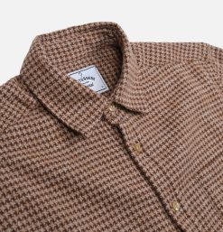 PORTUGUESE FLANNEL Chemises & Polos | Chemise Abstract Brown