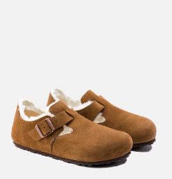 BIRKENSTOCK Sandales | Chaussures London Shearling Mink