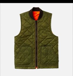 FILSON Blousons & Manteaux | Eagle Plains Vest Surplus Green