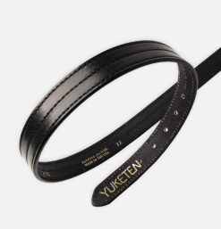 YUKETEN Ceintures | Ceinture Triple Stitched Black