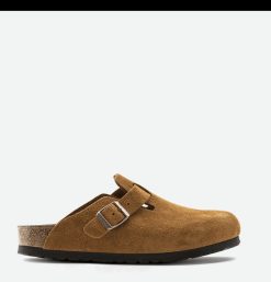 BIRKENSTOCK Sandales | Chaussures Boston Mink Suede