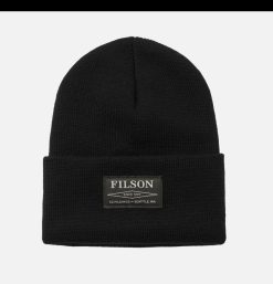 FILSON Gants Bonnets Echarpes | Ballard Watch Cap Black