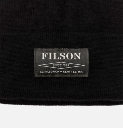 FILSON Gants Bonnets Echarpes | Ballard Watch Cap Black