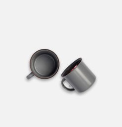 BAREBONES Outdoor | Enamel Cup Set X 2 Stone Grey