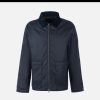 BARBOUR Sweats & Polaires | Veste Short Bedale Wax Navy