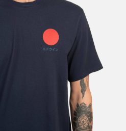 EDWIN T-Shirts | Japanese Sun Tee Shirt Navy