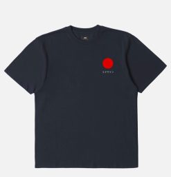 EDWIN T-Shirts | Japanese Sun Tee Shirt Navy