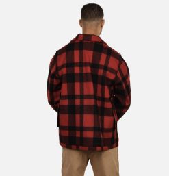 FILSON Blousons & Manteaux | Mackinaw Cruiser Red Black