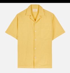 PORTUGUESE FLANNEL Chemises & Polos | Chemise Pique Yellow