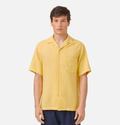 PORTUGUESE FLANNEL Chemises & Polos | Chemise Pique Yellow