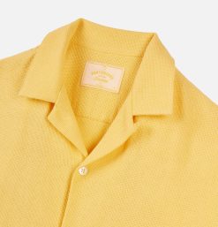 PORTUGUESE FLANNEL Chemises & Polos | Chemise Pique Yellow