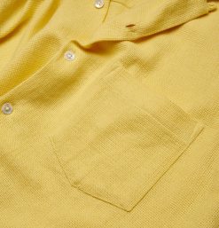 PORTUGUESE FLANNEL Chemises & Polos | Chemise Pique Yellow