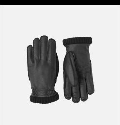 HESTRA Gants Bonnets Echarpes | Gants Deerskin Primaloft Black