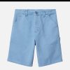 CARHARTT WIP Shorts | Single Knee Short Piscine Fade