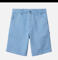 CARHARTT WIP Shorts | Single Knee Short Piscine Fade