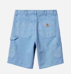 CARHARTT WIP Shorts | Single Knee Short Piscine Fade