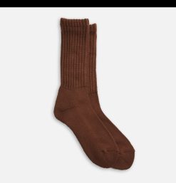 ROTOTO Chaussettes | Chaussettes Loose Pile Chocolat