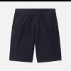 CARHARTT WIP Shorts | John Short Midvale Twill Navy