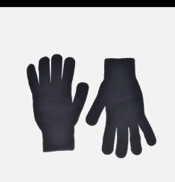 ROBERT MACKIE Gants Bonnets Echarpes | Gants En Laine Navy