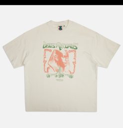 DEUS T-Shirts | Time Worship Tee Vintage White