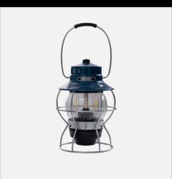 BAREBONES Outdoor | Railroad Lantern Ocean Blue