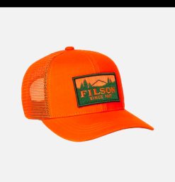 FILSON Chapeaux & Casquettes | Logger Mesh Cap Blaze Orange